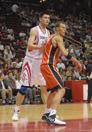 火箭负勇士精彩图集 姚明篮下神来之笔成亮点