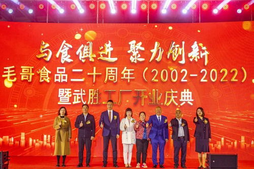 与食俱进 聚力铸新 毛哥食品20周年庆暨武胜工厂开业庆典圆满落幕